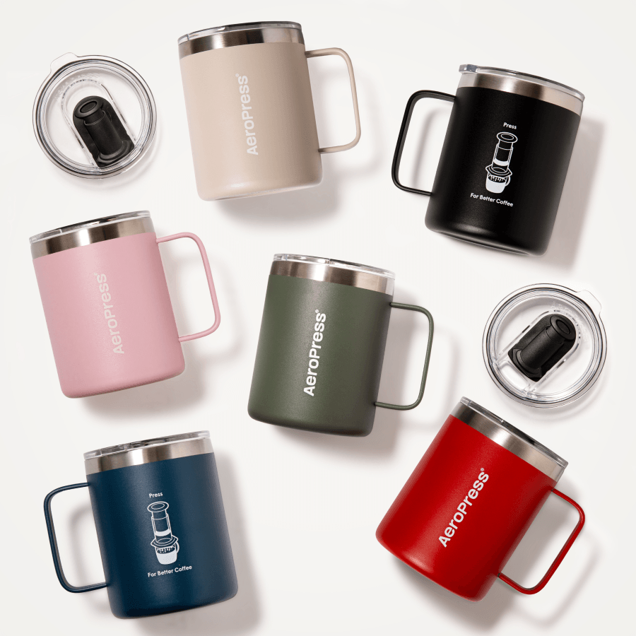 AeroPress Travel Coffee Mug - Stainless Steel - Image 17
